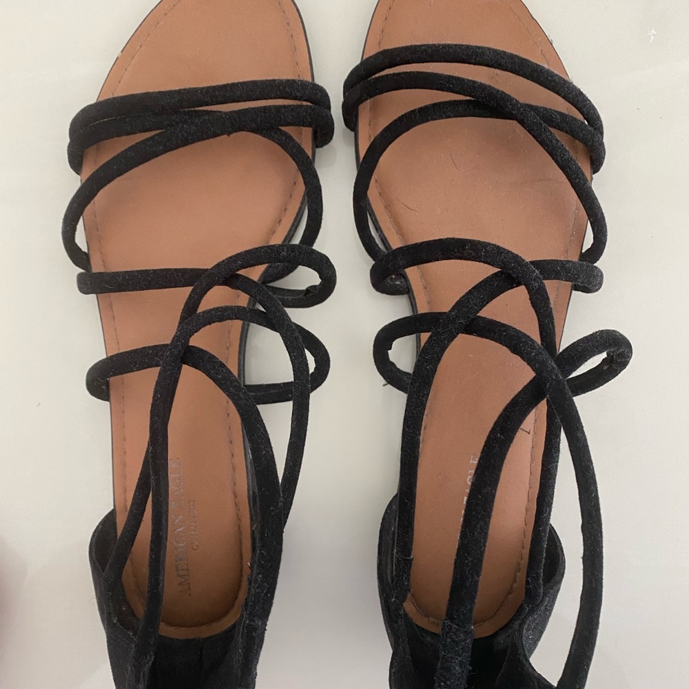 Black sandals